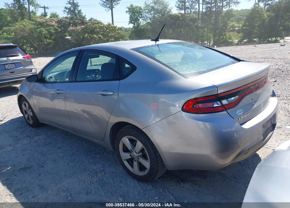 2015 DODGE DART SXT VIN: 1C3CDFBB0FD140509