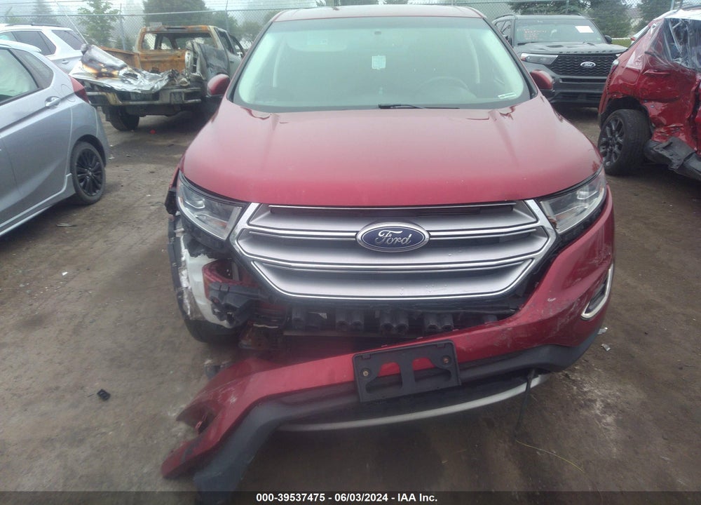 2017 FORD EDGE TITANIUM VIN: 2FMPK3K92HBB38229