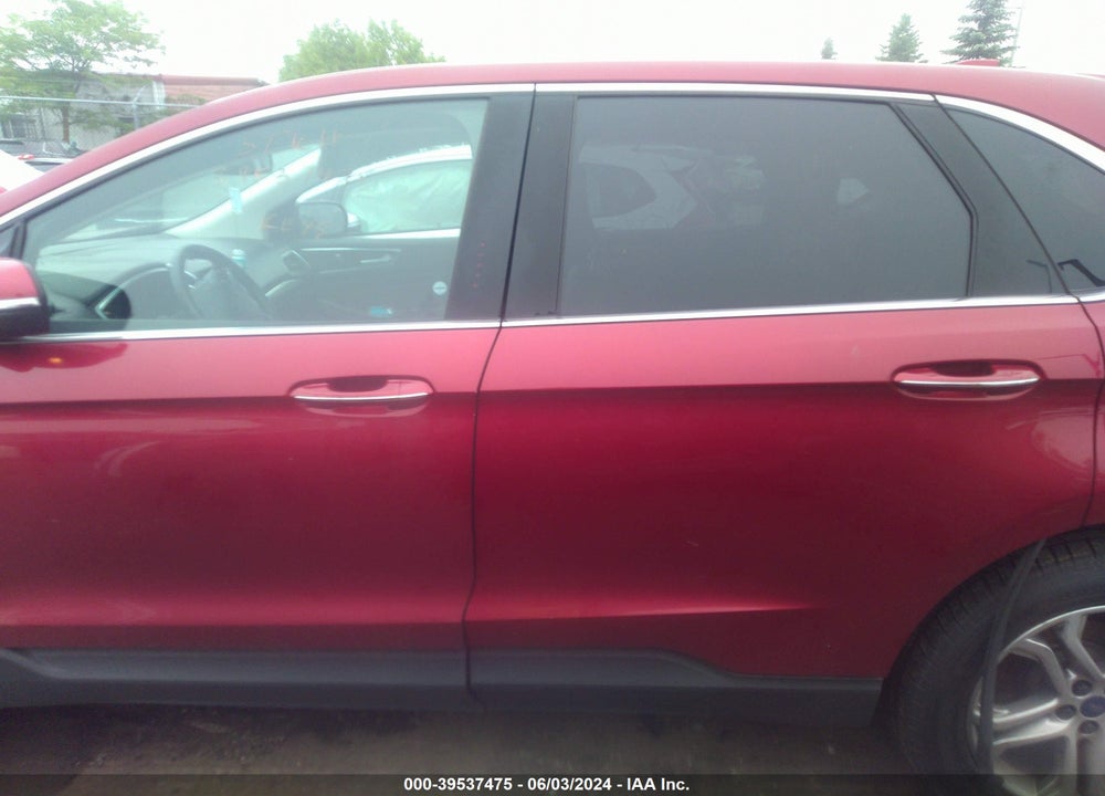 2017 FORD EDGE TITANIUM VIN: 2FMPK3K92HBB38229