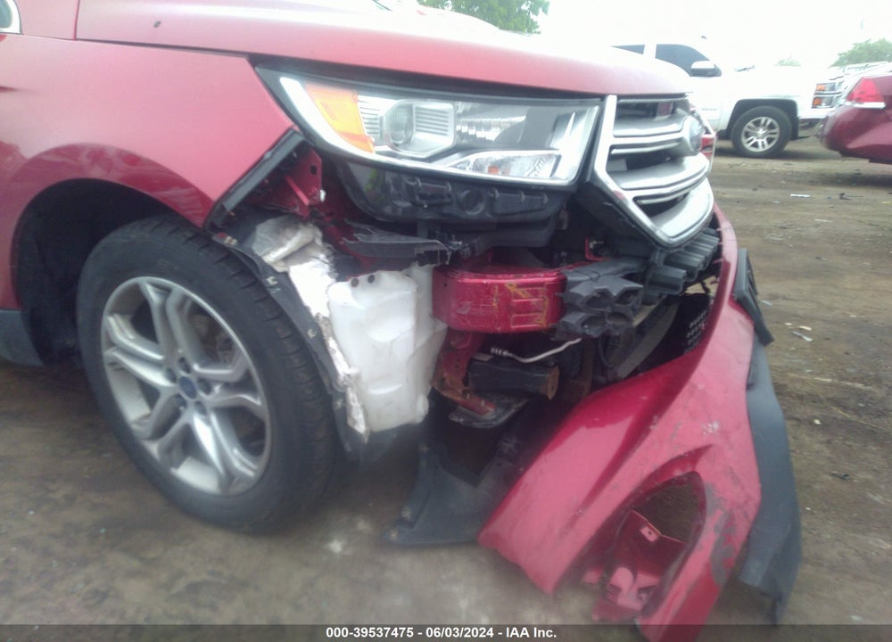 2017 FORD EDGE TITANIUM VIN: 2FMPK3K92HBB38229