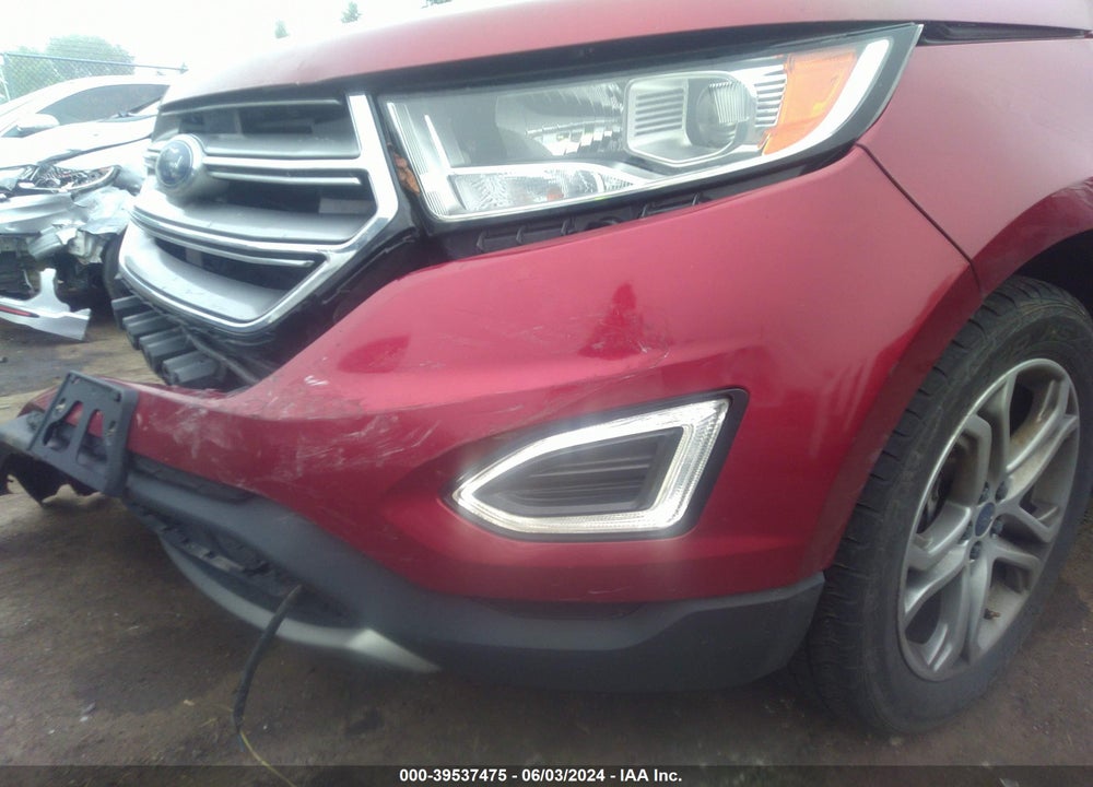 2017 FORD EDGE TITANIUM VIN: 2FMPK3K92HBB38229