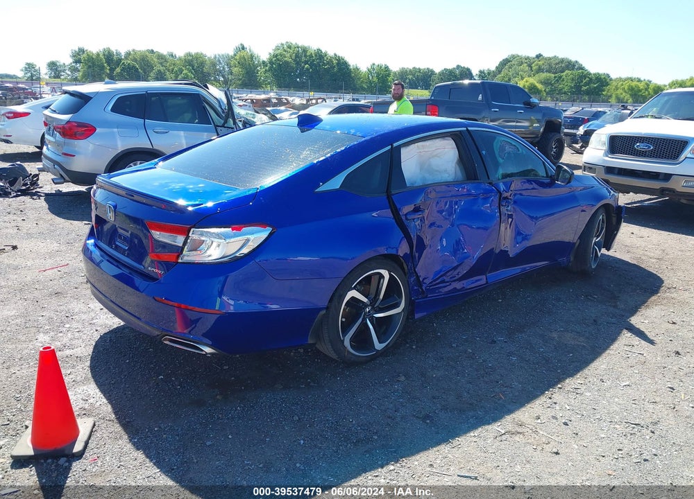 2020 HONDA ACCORD SPORT VIN: 1HGCV1F34LA035615