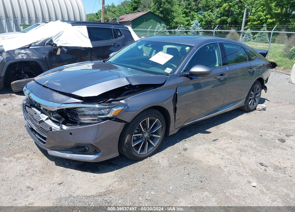 2022 HONDA ACCORD EX-L VIN: 1HGCV1F59NA055461