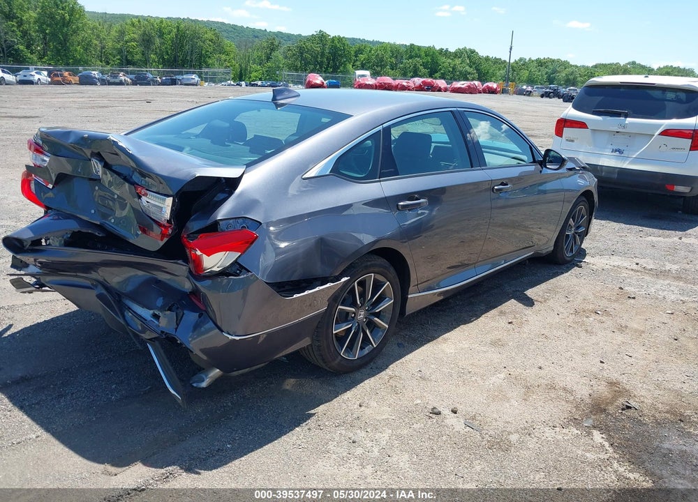 2022 HONDA ACCORD EX-L VIN: 1HGCV1F59NA055461