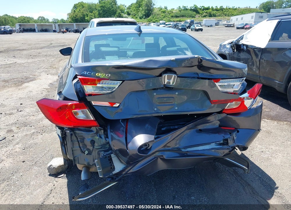 2022 HONDA ACCORD EX-L VIN: 1HGCV1F59NA055461