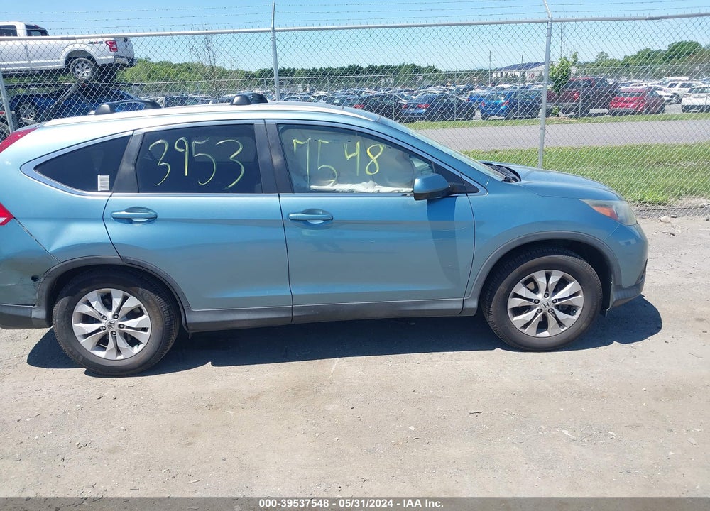2014 HONDA CR-V EX-L VIN: 2HKRM3H79EH528015