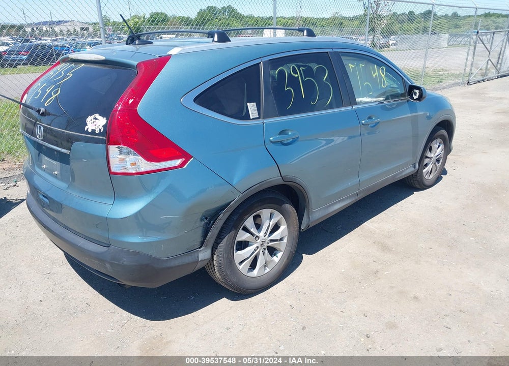 2014 HONDA CR-V EX-L VIN: 2HKRM3H79EH528015