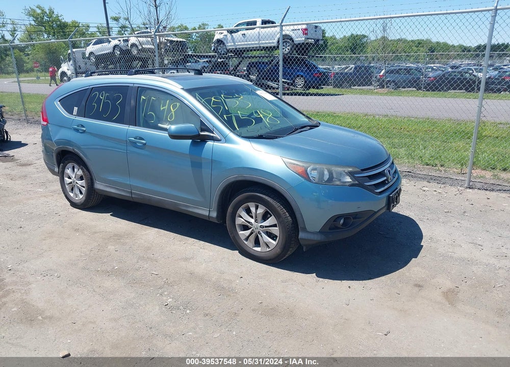 2014 HONDA CR-V EX-L VIN: 2HKRM3H79EH528015