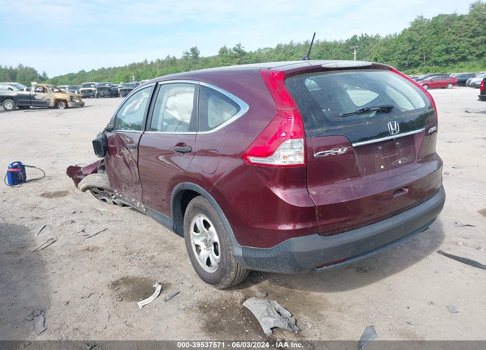 2014 HONDA CR-V LX VIN: 5J6RM4H36EL099652