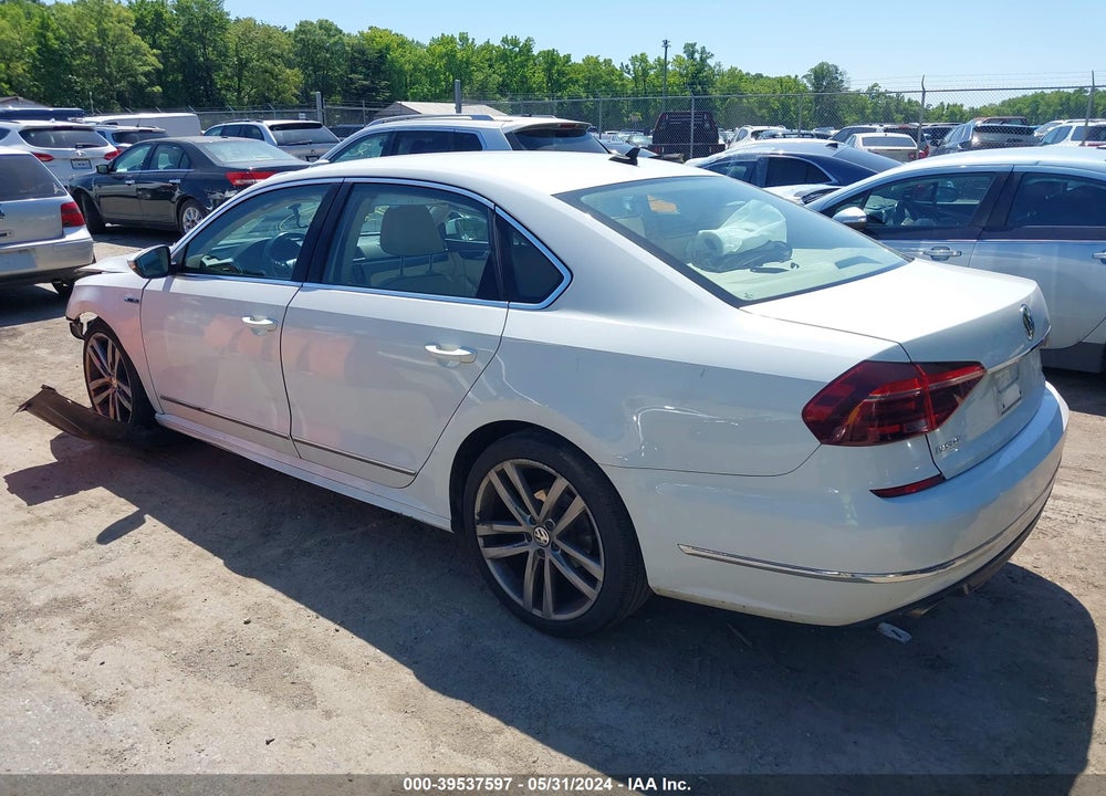 2017 VOLKSWAGEN PASSAT 1.8T R-LINE VIN: 1VWDT7A32HC057284