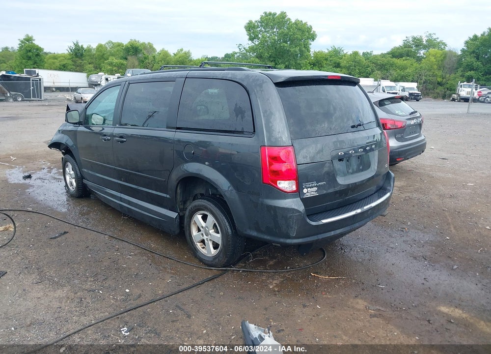 2012 DODGE GRAND CARAVAN SXT VIN: 2C4RDGCG3CR319741