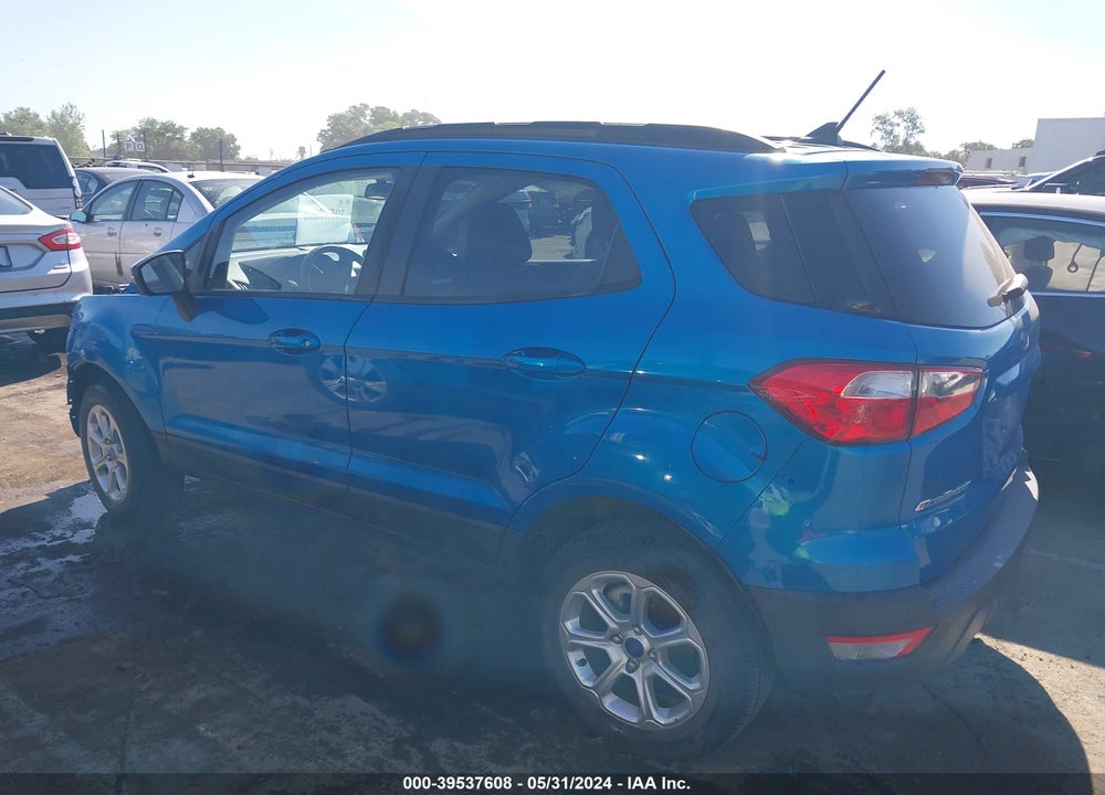 2020 FORD ECOSPORT SE VIN: MAJ6S3GL9LC334333
