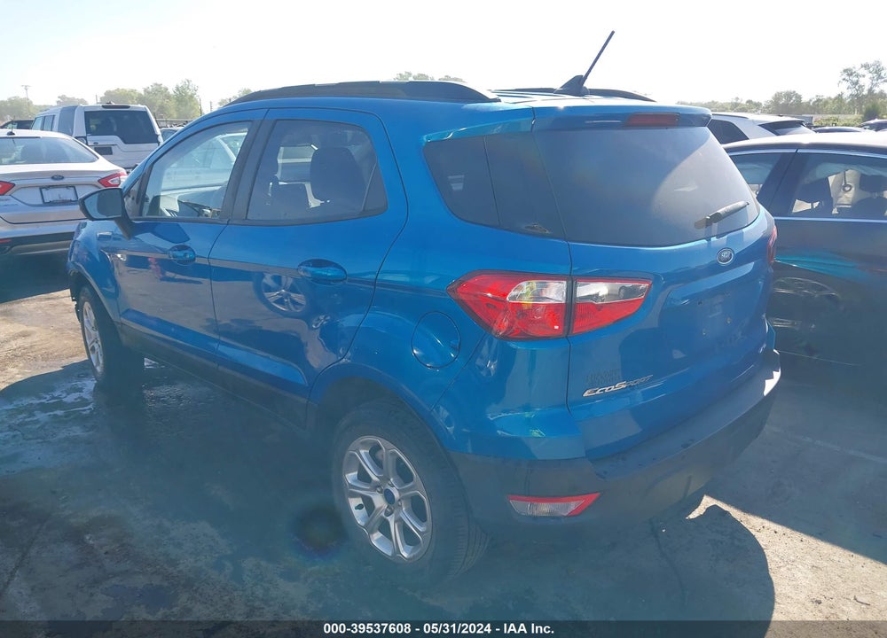2020 FORD ECOSPORT SE VIN: MAJ6S3GL9LC334333