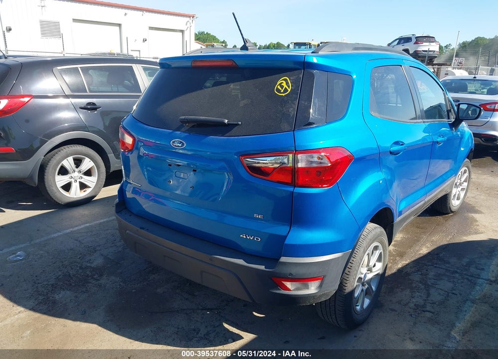 2020 FORD ECOSPORT SE VIN: MAJ6S3GL9LC334333