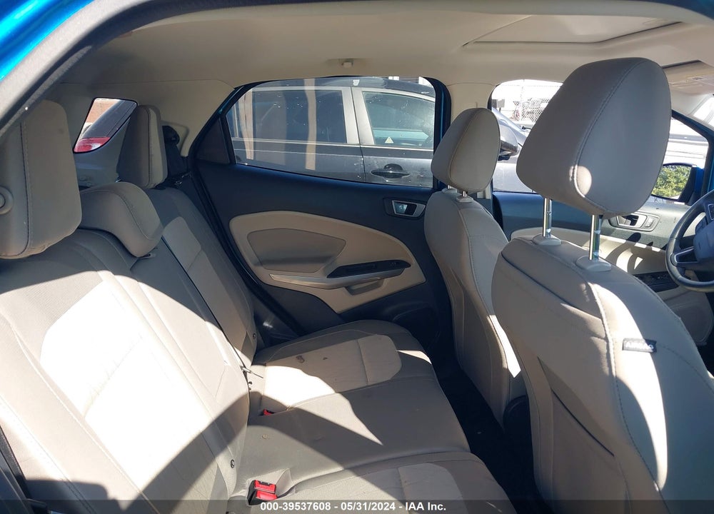 2020 FORD ECOSPORT SE VIN: MAJ6S3GL9LC334333