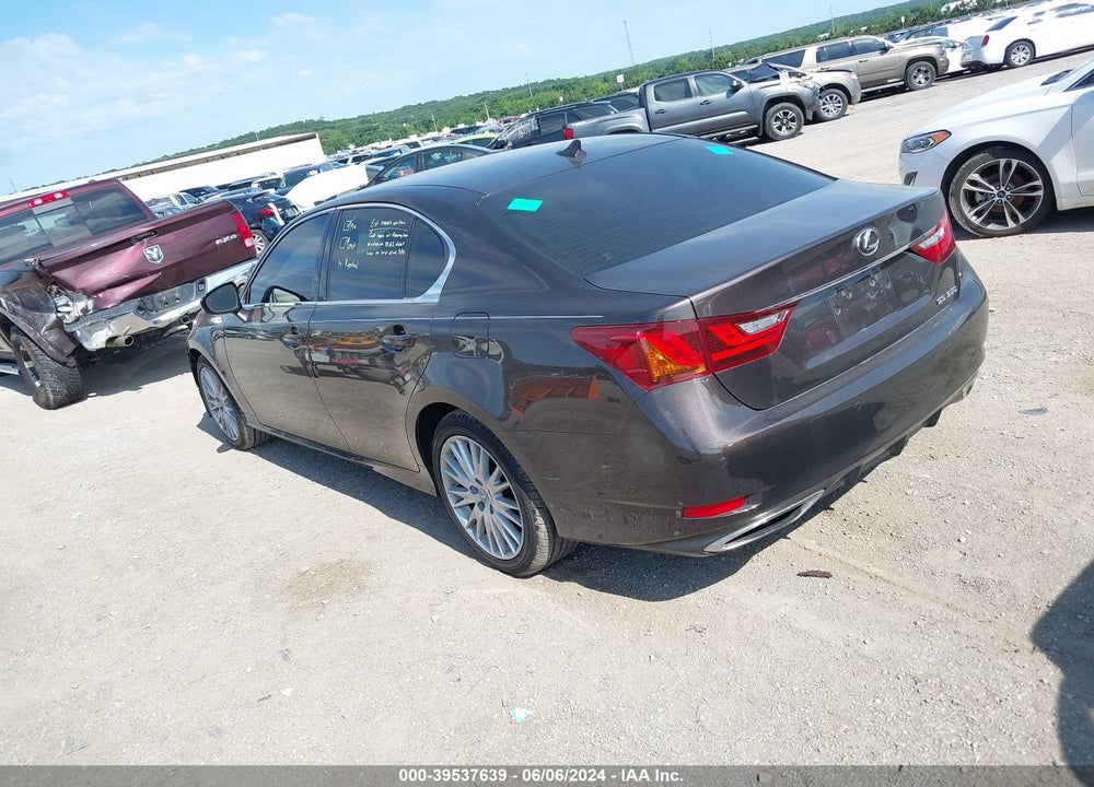 2013 LEXUS GS 350 VIN: JTHBE1BL3D5017521