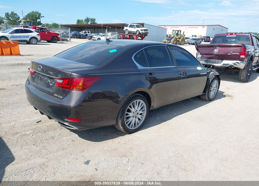 2013 LEXUS GS 350 VIN: JTHBE1BL3D5017521