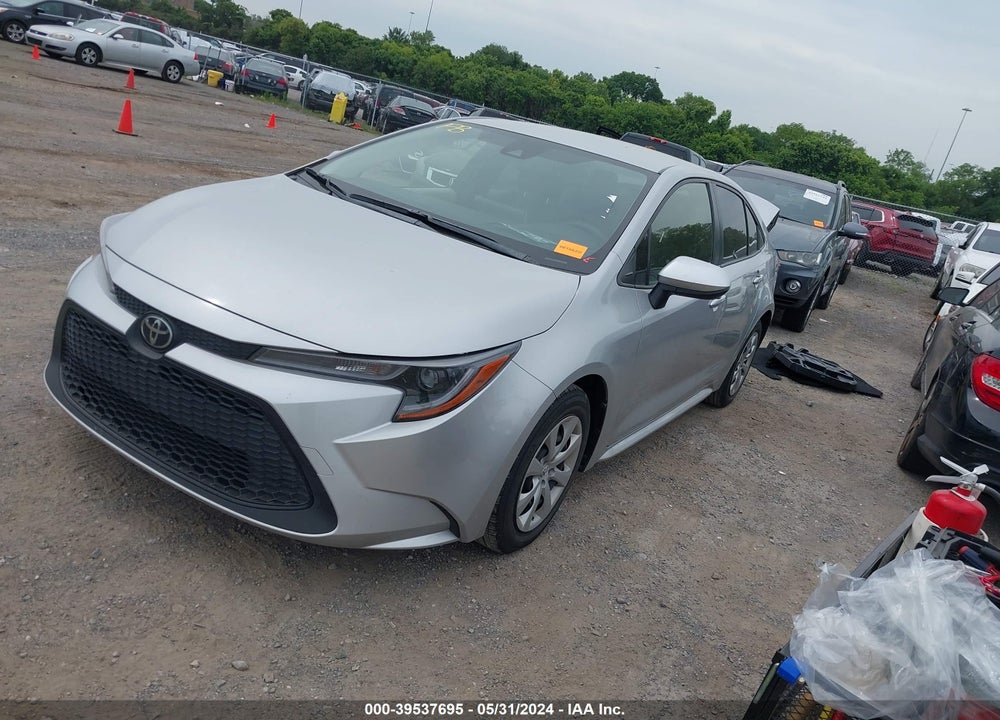 2021 TOYOTA COROLLA LE VIN: JTDEPMAE0MJ176145
