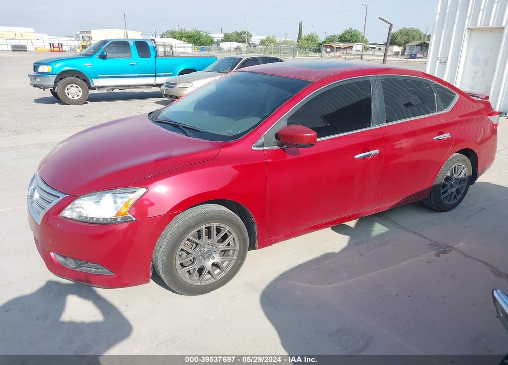 2013 NISSAN SENTRA VIN: 3N1AB7AP9DL664151