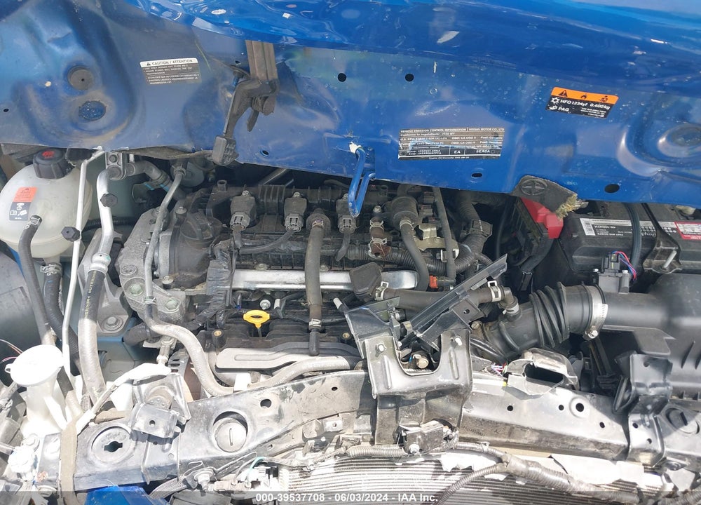 2020 NISSAN VERSA S XTRONIC CVT VIN: 3N1CN8DV7LL836093