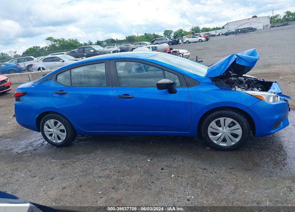 2020 NISSAN VERSA S XTRONIC CVT VIN: 3N1CN8DV7LL836093