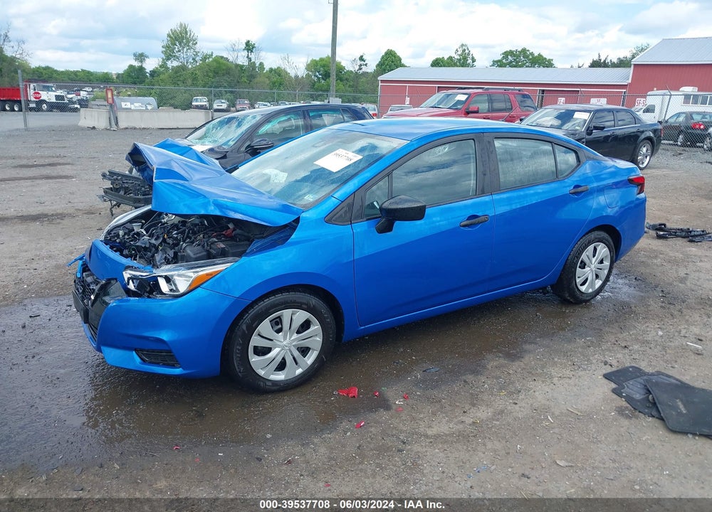 2020 NISSAN VERSA S XTRONIC CVT VIN: 3N1CN8DV7LL836093
