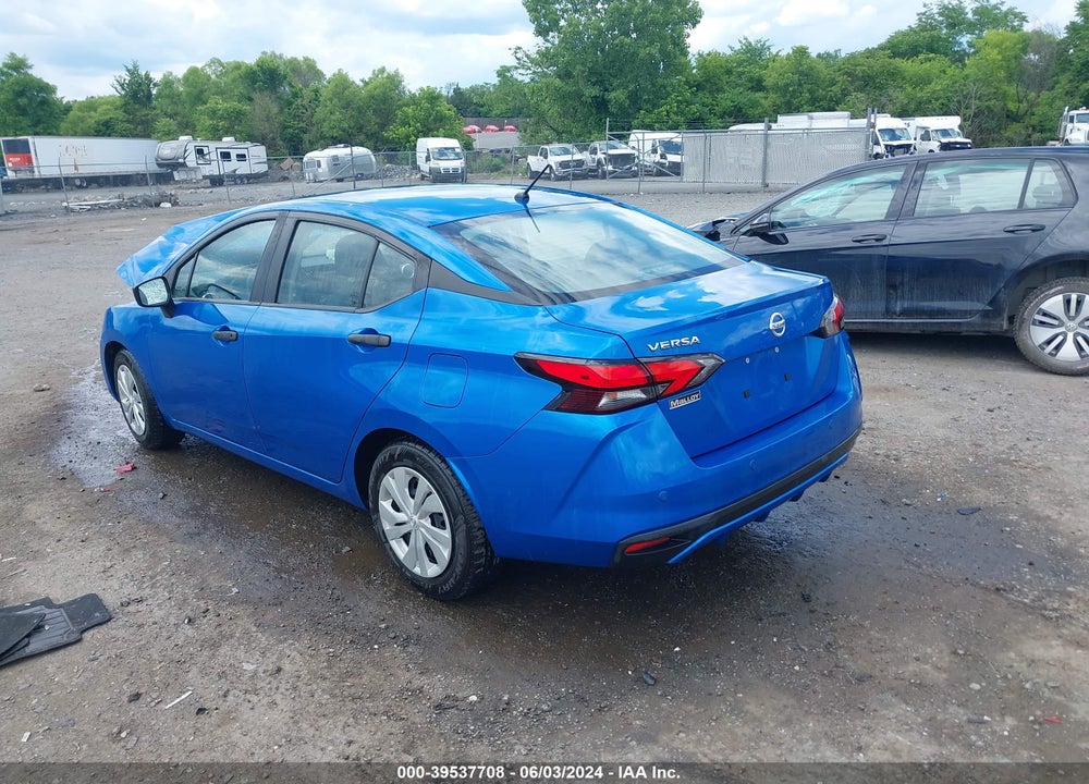 2020 NISSAN VERSA S XTRONIC CVT VIN: 3N1CN8DV7LL836093