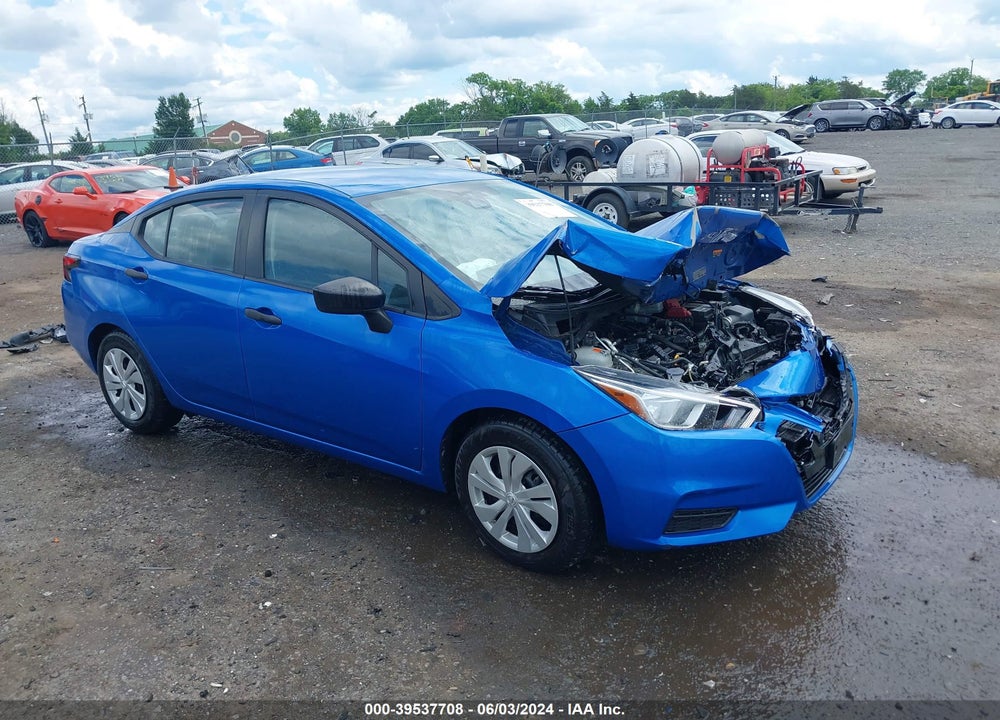 2020 NISSAN VERSA S XTRONIC CVT VIN: 3N1CN8DV7LL836093