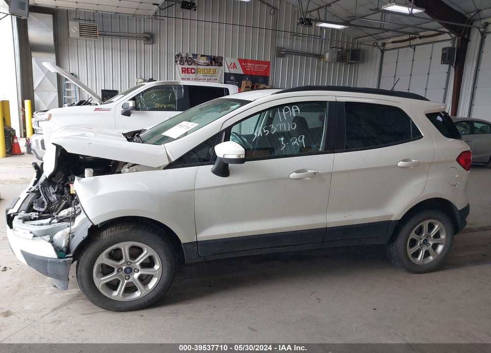 2019 FORD ECOSPORT SE VIN: MAJ6S3GL7KC272221