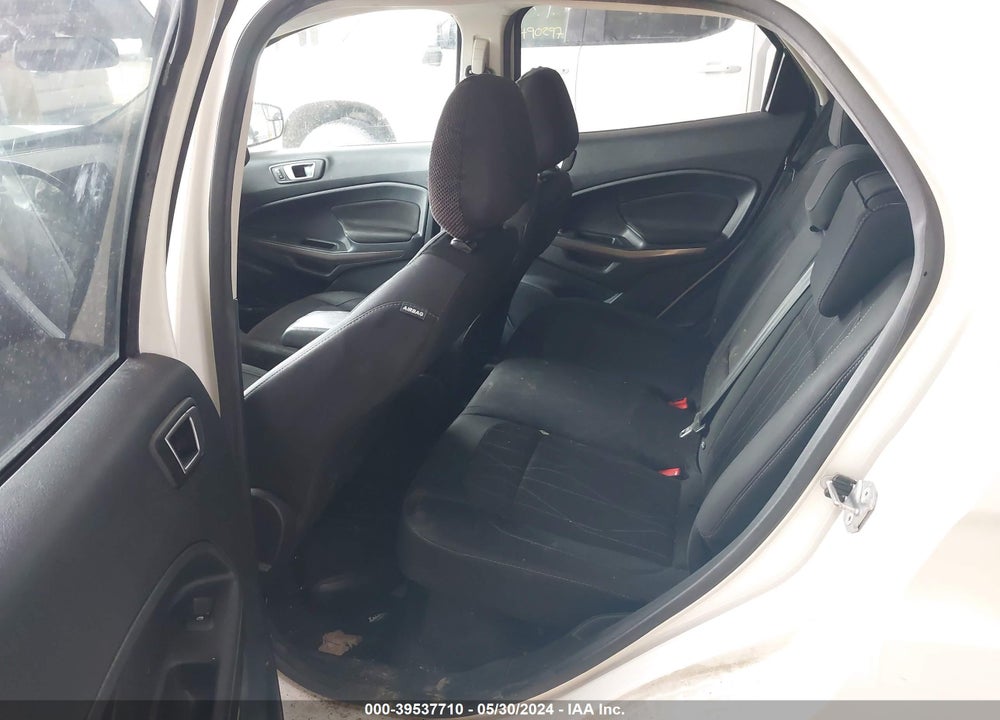 2019 FORD ECOSPORT SE VIN: MAJ6S3GL7KC272221