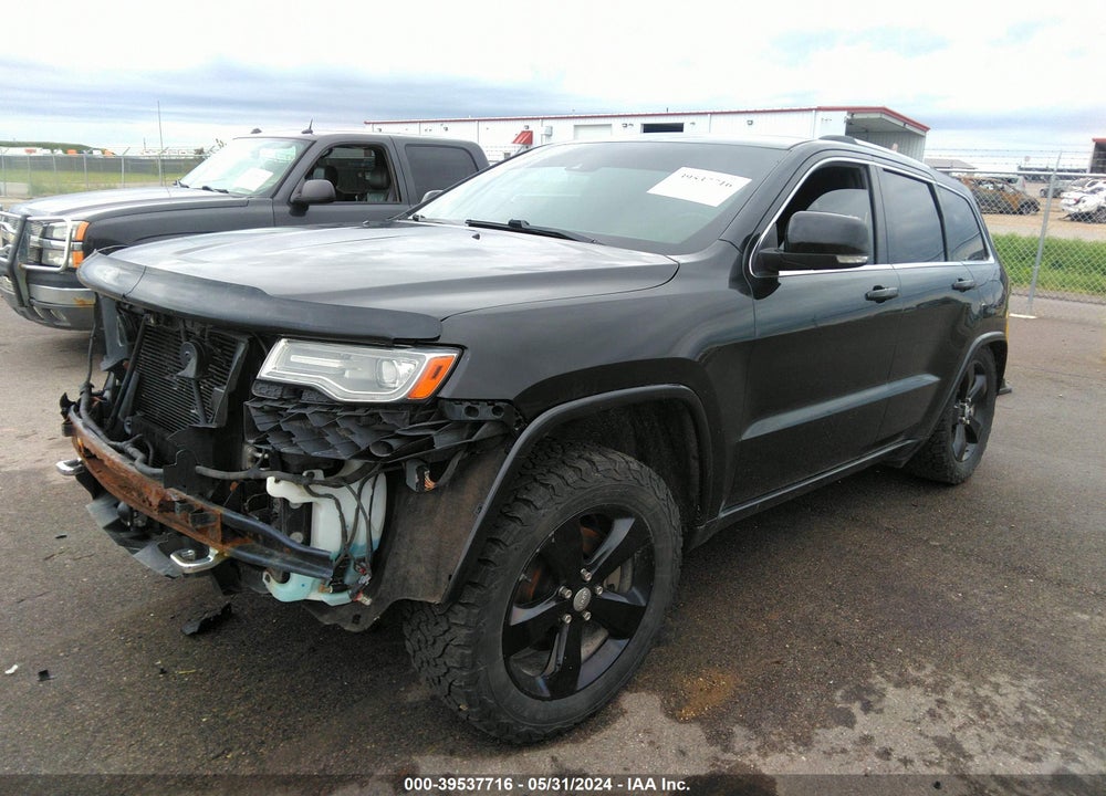 2014 JEEP GRAND CHEROKEE OVERLAND VIN: 1C4RJFCTXEC172989