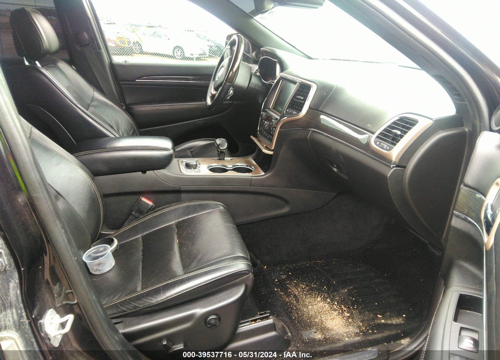 2014 JEEP GRAND CHEROKEE OVERLAND VIN: 1C4RJFCTXEC172989