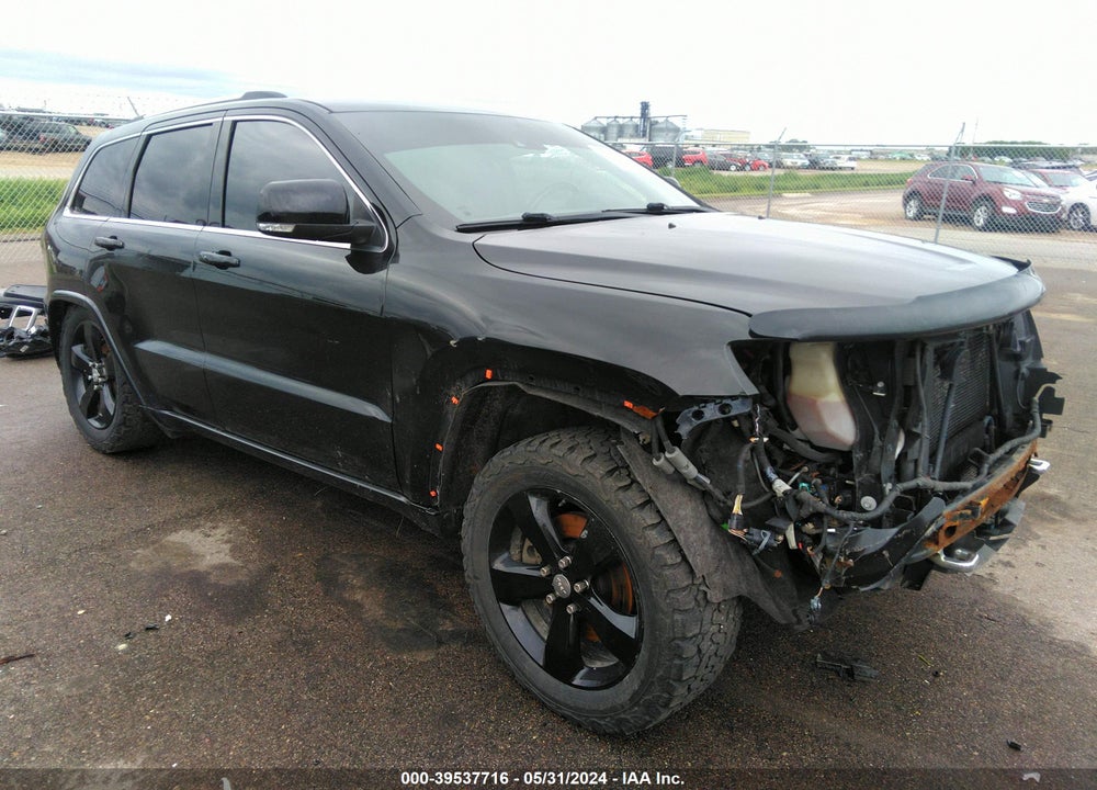 2014 JEEP GRAND CHEROKEE OVERLAND VIN: 1C4RJFCTXEC172989
