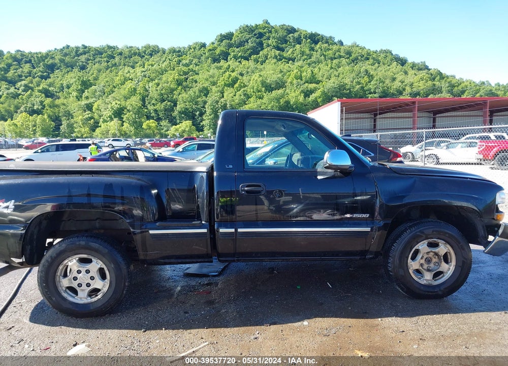 2002 CHEVROLET SILVERADO 1500 LS VIN: 1GCEK14T12Z257032