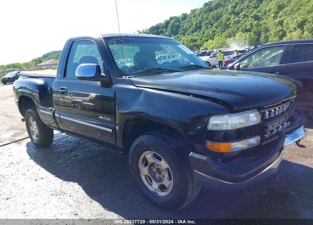 2002 CHEVROLET SILVERADO 1500 LS VIN: 1GCEK14T12Z257032