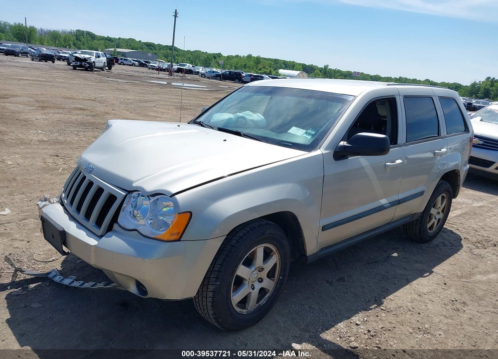 2008 JEEP GRAND CHEROKEE LAREDO VIN: 1J8GR48KX8C195786