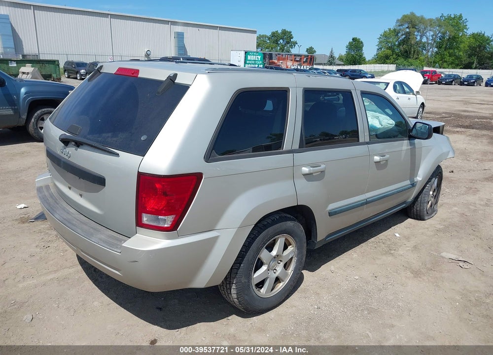 2008 JEEP GRAND CHEROKEE LAREDO VIN: 1J8GR48KX8C195786