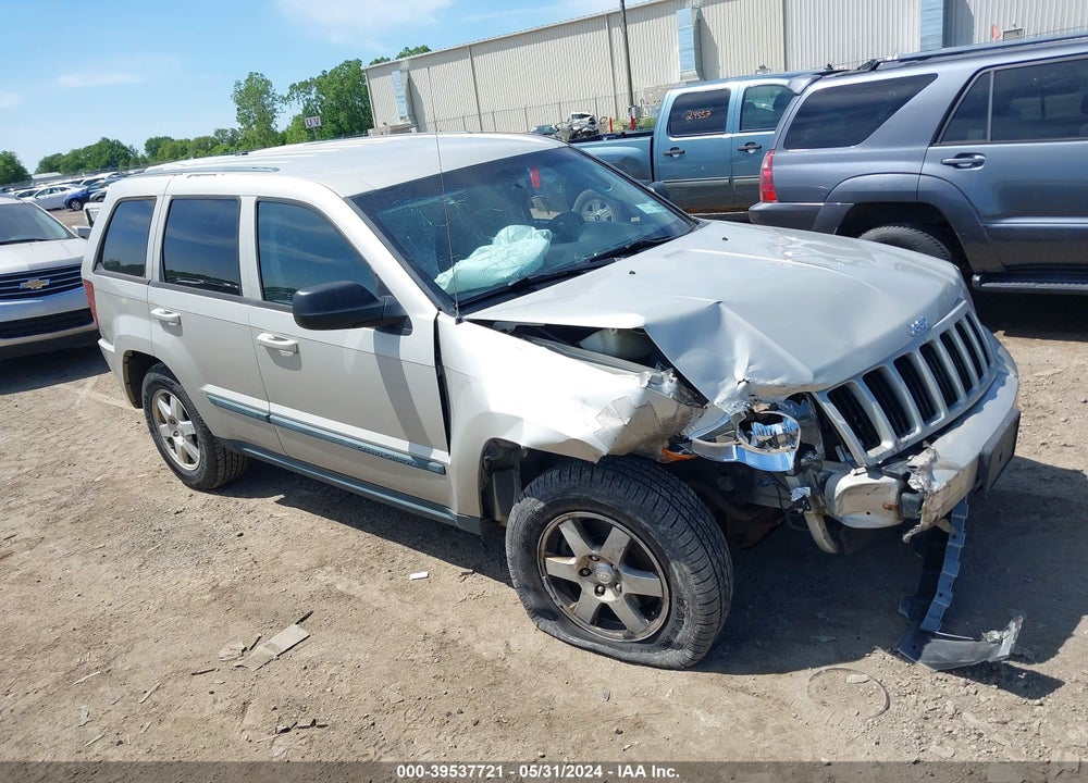 2008 JEEP GRAND CHEROKEE LAREDO VIN: 1J8GR48KX8C195786