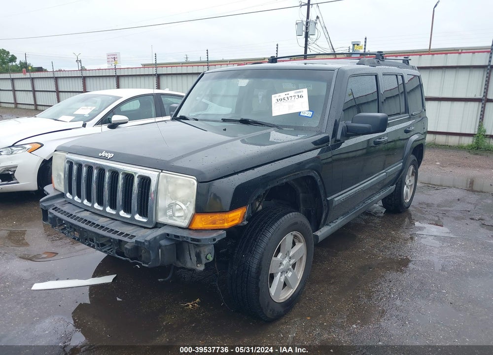 2008 JEEP COMMANDER SPORT VIN: 1J8HH48K78C161652