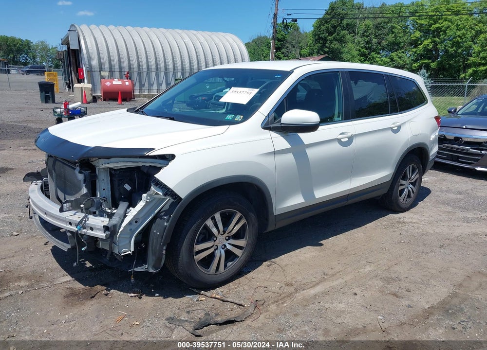 2018 HONDA PILOT EX VIN: 5FNYF6H34JB066055