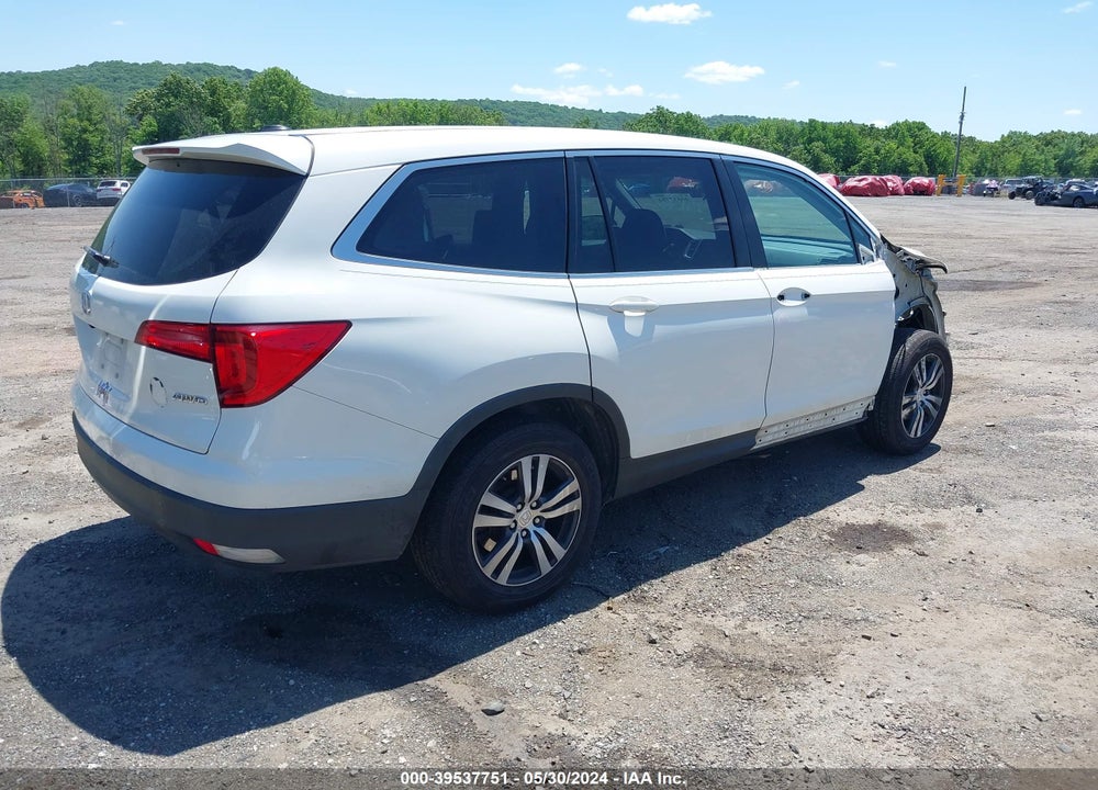 2018 HONDA PILOT EX VIN: 5FNYF6H34JB066055
