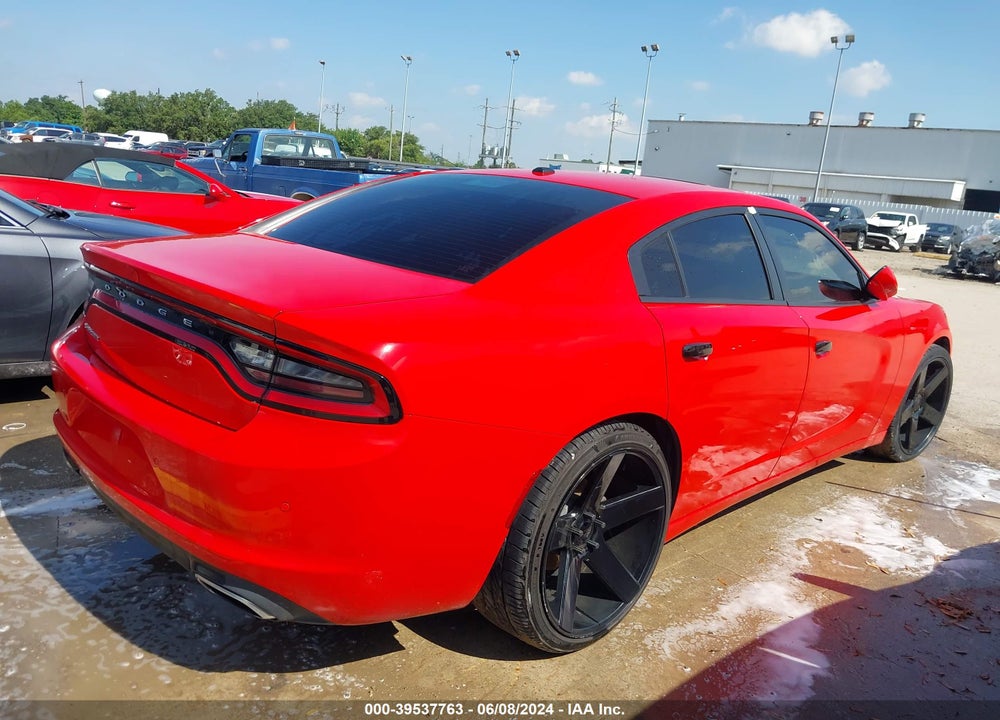 2020 DODGE CHARGER SXT RWD VIN: 2C3CDXBG4LH111188