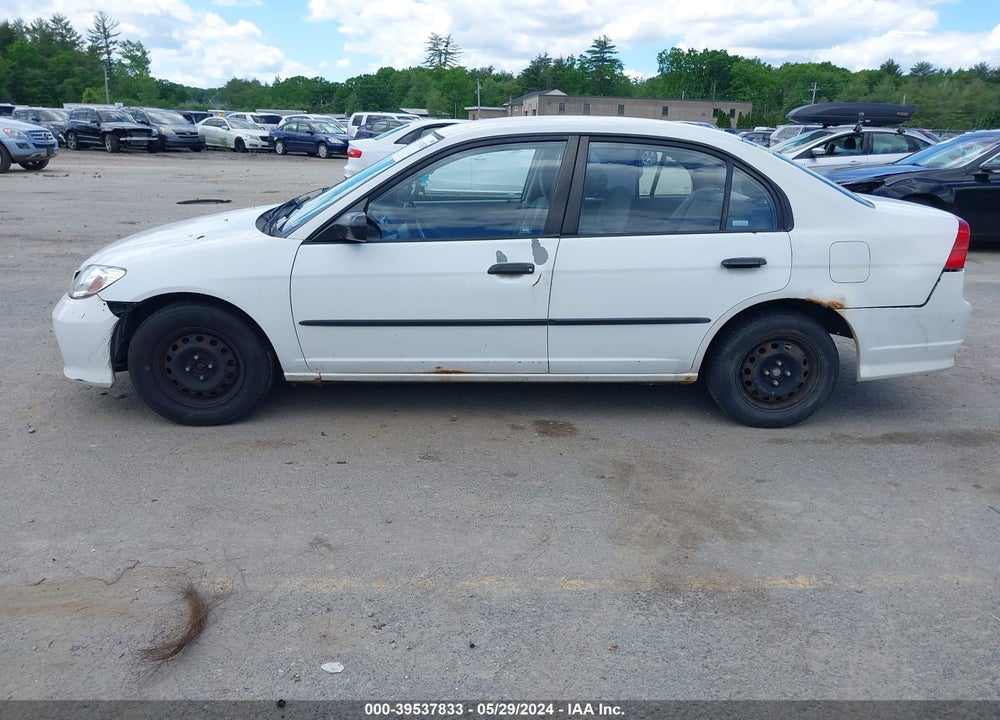 2004 HONDA CIVIC VP VIN: 2HGES16314H537342