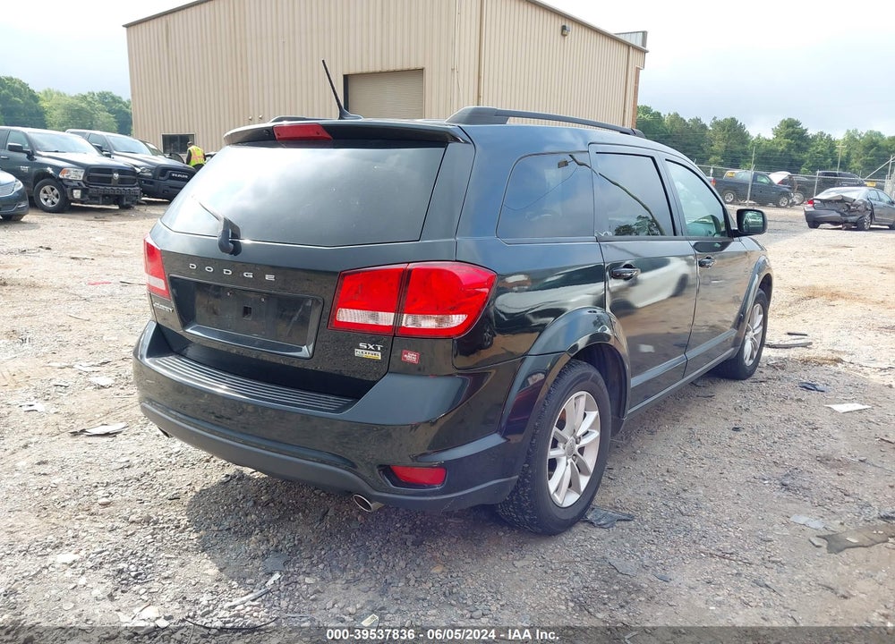 2013 DODGE JOURNEY SXT VIN: 3C4PDCBG2DT640704