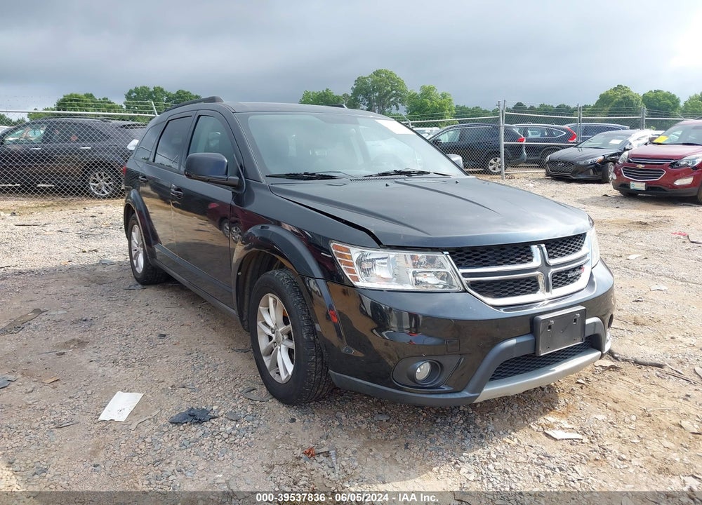 2013 DODGE JOURNEY SXT VIN: 3C4PDCBG2DT640704