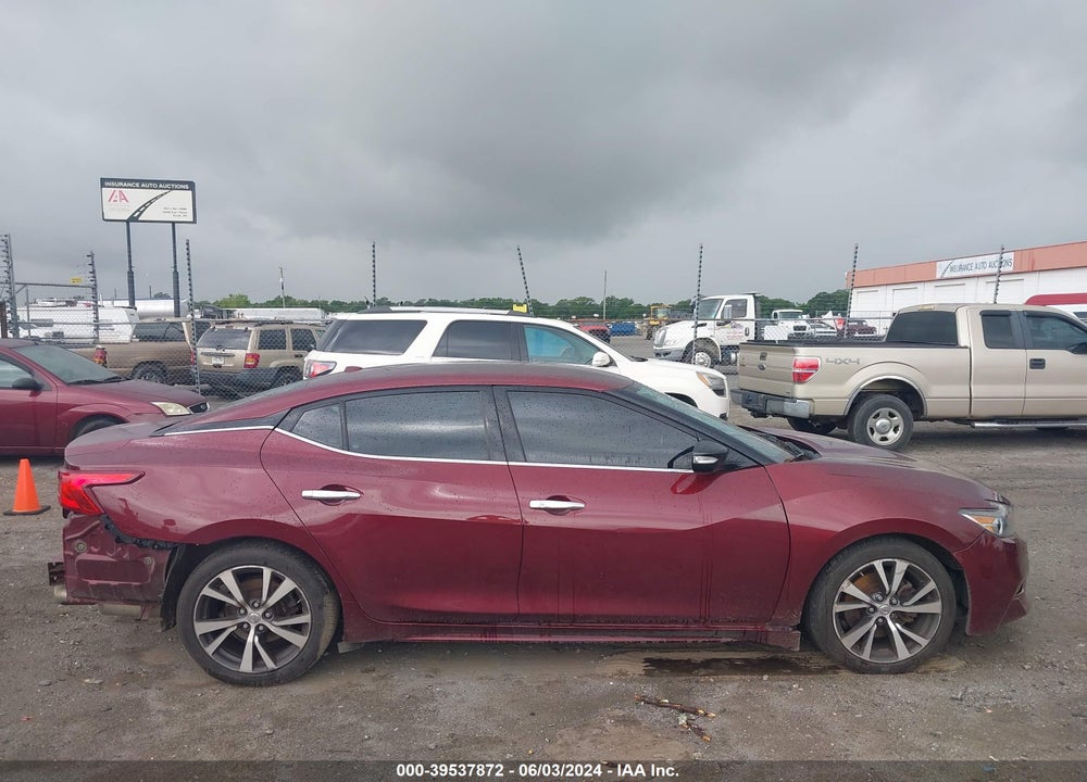 2017 NISSAN MAXIMA 3.5 SV VIN: 1N4AA6AP4HC397891