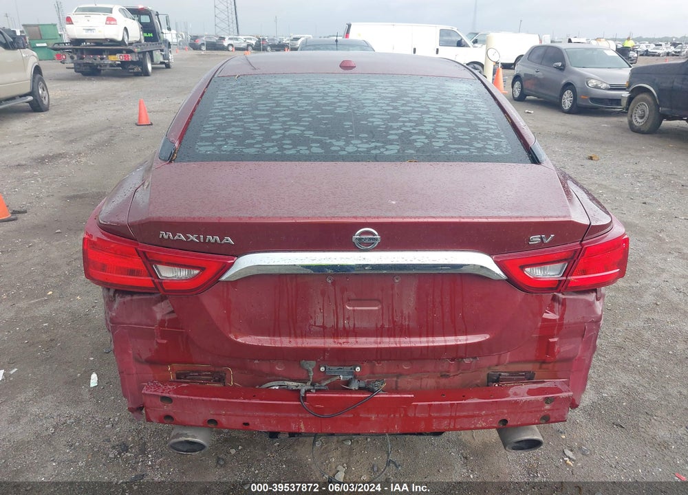 2017 NISSAN MAXIMA 3.5 SV VIN: 1N4AA6AP4HC397891