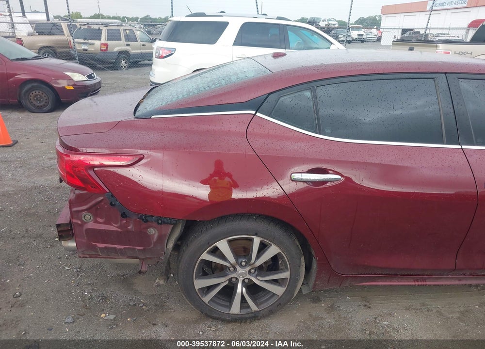 2017 NISSAN MAXIMA 3.5 SV VIN: 1N4AA6AP4HC397891