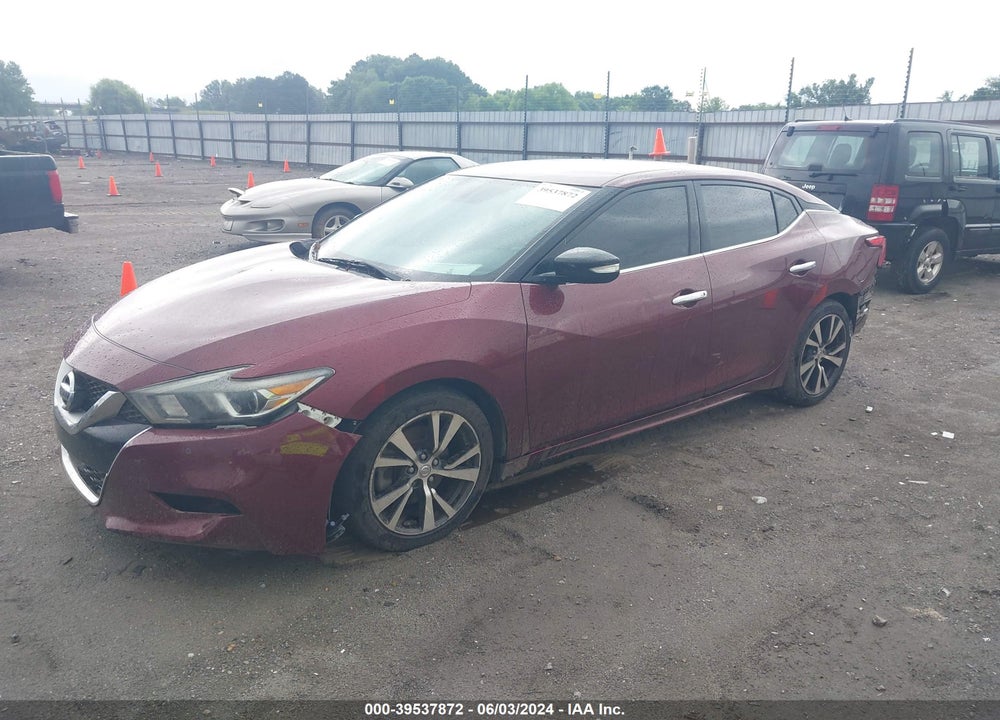 2017 NISSAN MAXIMA 3.5 SV VIN: 1N4AA6AP4HC397891