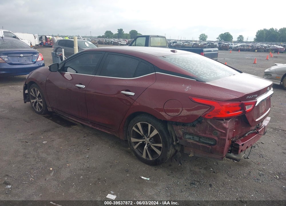 2017 NISSAN MAXIMA 3.5 SV VIN: 1N4AA6AP4HC397891